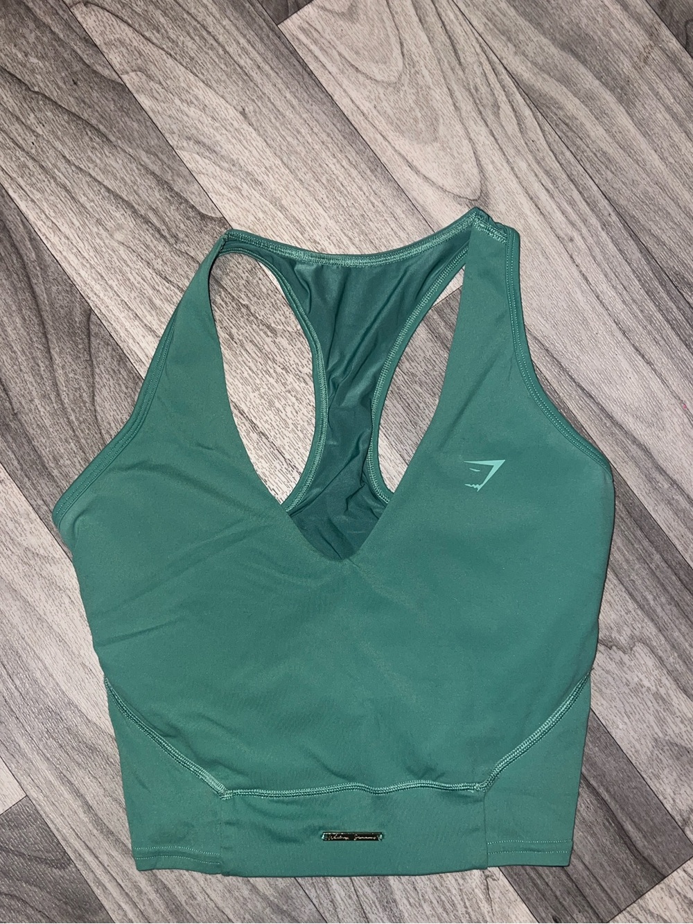 Gymshark Whitney Crop Tank | Palm Green